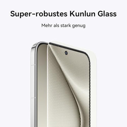HUAWEI Pura 70 Pro nutitelefon, 12 GB + 512 GB, ülikiire hetktõmmis, ülivalgustav makrotelefotokaamera, ülivastupidine Kunlun klaas, 100 W ülilaadimine, 5050 mAh aku, must, saksa versioon