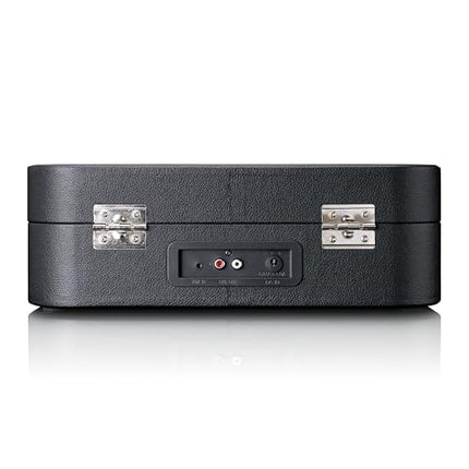 Lenco Classic Phono TT-116 Bluetooth plaadimängija 3 kiirusega - 33, 45 ja 78 p/min - Vintage vinüülplaadimängija - RCA väljund - Stereo kõlarid - Must