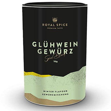 Royal Spice Mulled Wine Spice 70g - Mulled wine spice for the perfect mulled wine, punch, and punch – just like it came straight from the Christmas market! Make your own mulled wine at home in a saucepan or Dutch oven.