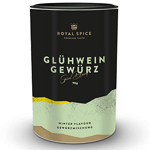 Royal Spice hõõgveinivürts 70g - hõõgveinivürts ideaalse hõõgveini, punši ja vürtsi jaoks – just nagu otse jõuluturult! Valmista oma hõõgvein kodus kastrulis või potis.
