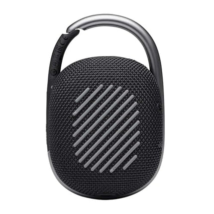JBL CLIP 4 Bluetooth Speaker - Black – Waterproof, portable music box with practical carabiner – Up to 10 hours of wireless music streaming