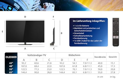 Philips Ambilight 77OLED809 4K OLED nutiteler - 77-tolline ekraan P5 AI Perfect Picture Ultra HD, Dolby Visioni ja Dolby Atmose heliga - töötab Alexa ja Google Assistantiga