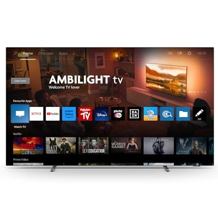 Philips Ambilight 65OLED759 4K OLED nutiteler - 65-tolline ekraan P5 AI Perfect Picture Ultra HD, Titan OS, Dolby Vision ja Dolby Atmosega, töötab Alexa ja Google Voice Assistantiga