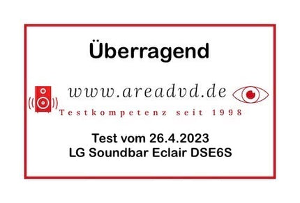 LG DSE6S 3.0 heliriba (100W) 40-tollistele ja suurematele teleritele (Dolby Atmos, HDMI, Bluetooth), must [mudeliaasta 2023]