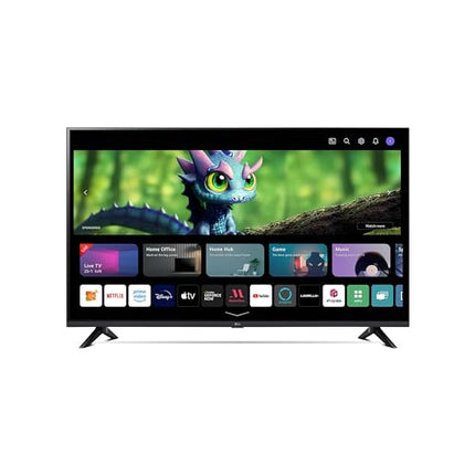 LG 43UR74006LB 109 cm (43-tolline) UHD-teler (aktiivne HDR, 60 Hz, nutiteler) [mudeliaasta 2023], tumemust