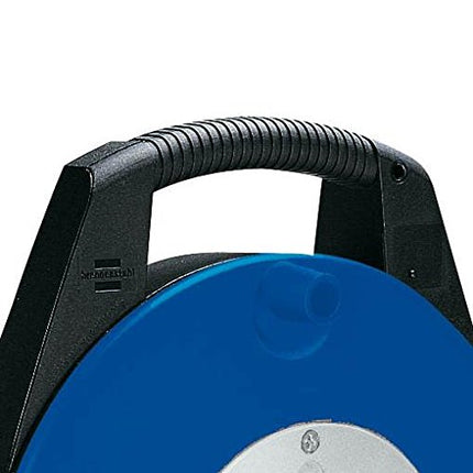 Brennenstuhl 1092235 Vario Line kaablirull, 5 m, 4 Itaalia standardile vastava pistikupesaga ja Schuko pistikuga, 10/16 A, must, sinine, helehall, sinine