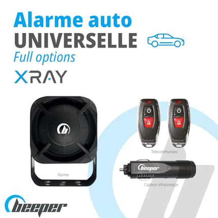 BEEPER XR5-TX1 universaalne autoalarmisüsteem