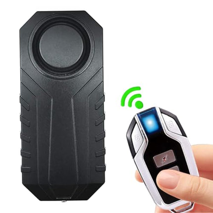 CGEAMDY Improved Bicycle Alarm Remote Control, Anti-theft Device for Motorcycle Vehicles with Remote Control, Protection Theft Wireless Motorcycle Alarm, Bicycle Protection Against Theft Bicycle Alarm