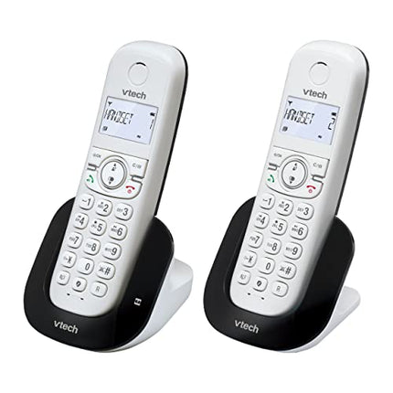 VTech CS1551 Cordless DECT phone with 2 handsets with charger, answering machine, call blocking, caller identification/call waiting, hands-free, display and keypad with