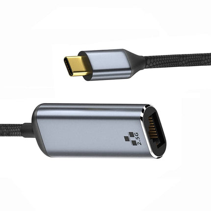 NFHK USB-C Type-C USB 3.1 kuni 2500 Mbps 2.5 Gbps GBE gigabitise Etherneti võrgu LAN-kaabliadapter sülearvutile