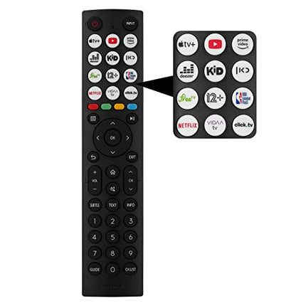 Hisense 40E4KT 101 cm (40 tolli) Full HD nutiteler, kolmekordne tuuner DVB-T2 / T/C / S2 / S, töötab Alexaga, WiFi, mängurežiim, hotellirežiim, must [2023], VIDAA U operatsioonisüsteem