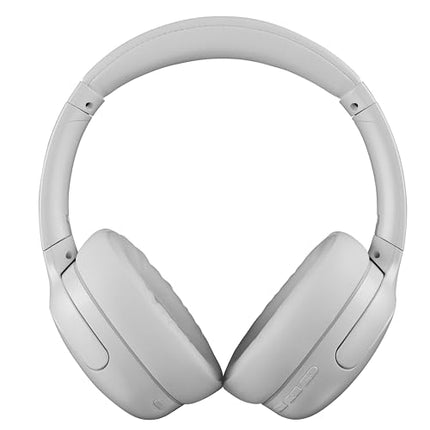 Intenso O400HA kõrvaklapid - hübriidne aktiivne mürasummutus, kuni 75 tundi aku tööiga ja Bluetooth 5.3, muusikarežiimi, läbipaistvusrežiimi ja kiire laadimisajaga, valged