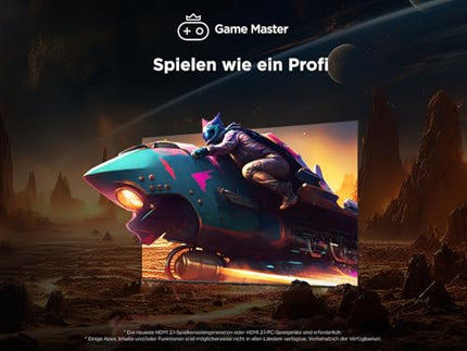 TCL 75T8C 75-tolline QLED 4K HDR UHD-teler, nutikas Google TV Dolby Vision ja Atmos, 144 Hz Motion Clarity Pro, FreeSync, Onkyo 2.1 heli, hääljuhtimine, ühildub Google Assistantiga