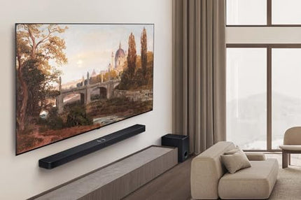 LG OLED48B59LA teler 48-tolline (121 cm) 4K OLED tehisintellektiga teler (α8 Gen2 4K tehisintellektiga protsessor, webOS 25, 120 Hz) [mudeliaasta 2025]