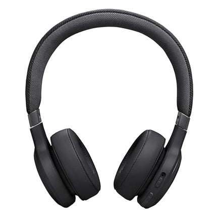 JBL Live 670 NC – Bluetooth-kõrvaklapid adaptiivse mürasummutusega – Juhtmevabad kõrvaklapid JBL Signature Sound ja häälassistendiga – Pikaajaline muusikaelamus kuni 65 tundi – Mustas värvitoonis
