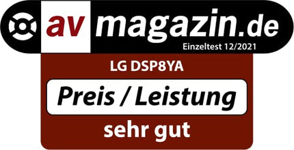 LG DSP8YA 3.1.2 heliriba (440W) Meridiani tehnoloogia ja kõrglahutusega heli toega (Dolby Atmos, HDMI, Bluetooth)