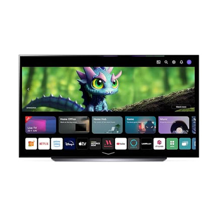 LG OLED83C37LA TV 210 cm (83 inches) OLED evo TV (Smart TV, Brightness Booster, 120 Hz) [Model Year 2023]