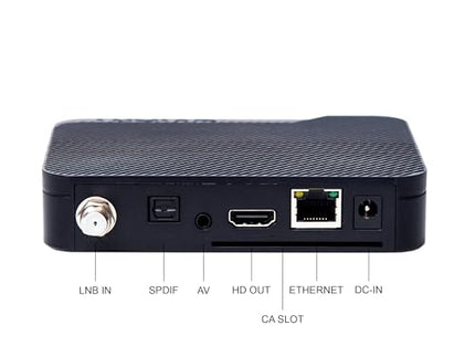 Qviart OG3WS Satellite Receiver Linux TV over IP Stalker Full HD 1080p Define OS E2 Multiroom, Xtream, YouTube, customizable