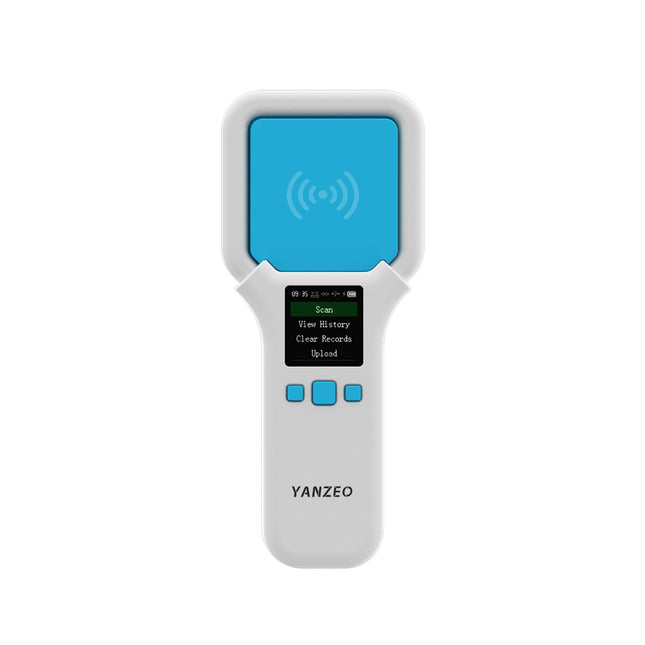 YANZEO SR300 UHF RFID-lugeja, 860 MHz – 960 MHz RFID-skanner, traadita Bluetooth-käeshoitav RFID-lugeja, UHF-sildilugeja rõivaste, jalatsite, juveelipoodide ja laovarude jaoks