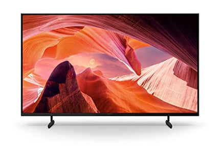 Sony BRAVIA, KD-50X80L, 50-tolline televiisor, LED, 4K HDR, Google TV, nutiteler, töötab Alexaga, BRAVIA CORE, TRILUMINOS PRO, HDMI 2.1, mängumenüü ALLM-iga