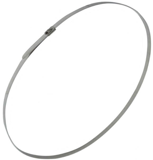 AERZETIX: 10 x metallklambrit, roostevabast terasest, 7,9 mm x 1000 mm, 100 cm C42162
