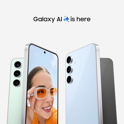 Samsung Galaxy S24 FE tehisintellektiga nutitelefon ilma lepinguta, tehisintellektiga telefon Androidiga, 8 GB muutmälu, 256 GB salvestusruumi, 50 MP kaamera, pikk aku tööiga, suurepärane, 36-kuuline tootjagarantii [Ainult Amazonis]