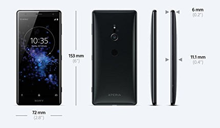 Sony Xperia XZ2 Negro ühe SIM-kaardi pesa H8216