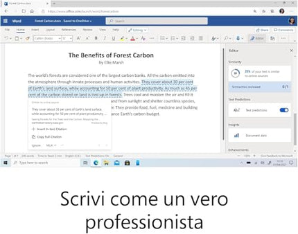 Microsoft Office Home &amp; Business 2021-1 PC/MAC - Box - Itaalia