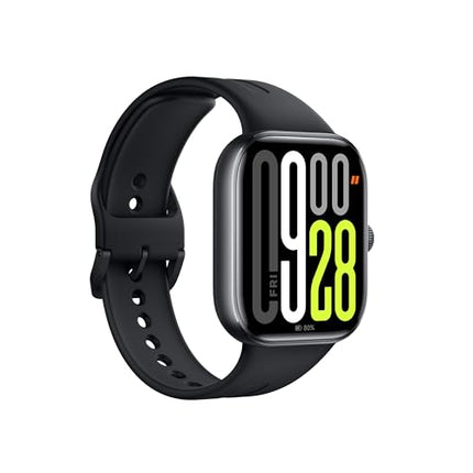 Xiaomi Redmi Watch 5 – 2,07" AMOLED, 60Hz, 24-päevane aku, üle 150 spordirežiimi, 5ATM veekindlus, GNSS, pulsi- ja SPO₂-andur, Bluetooth-kõned, alumiiniumraam, pöörlev nupp, obsidiaanmust