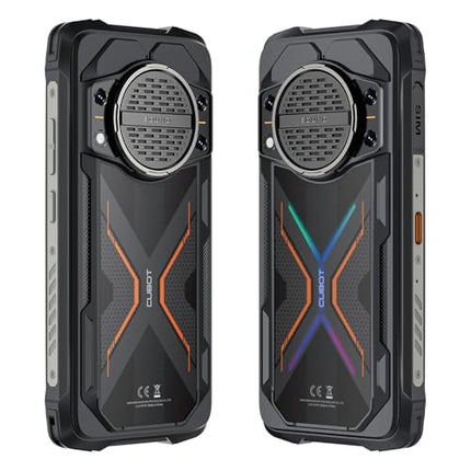 Cubot Kingkong Power 3 - nutitelefon 6,72-tollise FHD+ 120Hz ekraaniga, 24 GB (12 GB + 12 GB laiendatav) muutmälu ja 256 GB ROM-mäluga, 100 MP põhikaameraga, 10200mAh akuga, Android 14, Helio G99 kaheksatuumalise protsessoriga, musta värvi.