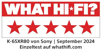 Sony BRAVIA 8 OLED 65-tolline 4K HDR Google'i nutiteler (2024) | Mängufunktsioonid, IMAX Enhanced, Dolby Vision Atmos, Chromecast, Apple AirPlay, 120Hz 65XR80