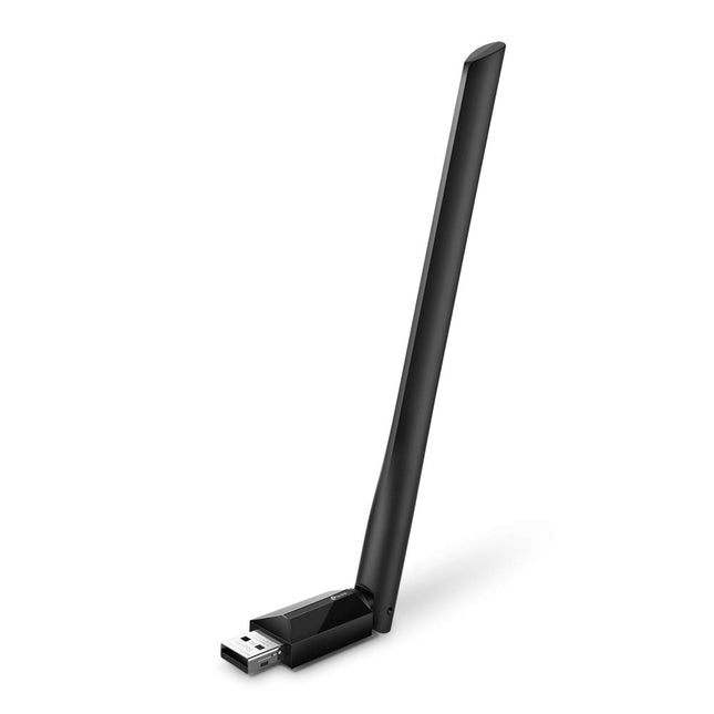 TP-Link Archer T2U Plus AC600 High Gain Dual-Band USB Wi-Fi Adapter with 5dBi Antenna (up to 433 Mbps on 5GHz and 200 Mbps on 2.4GHz, Compatible with Windows 10/8.1/8/7/XP and Mac OS X)