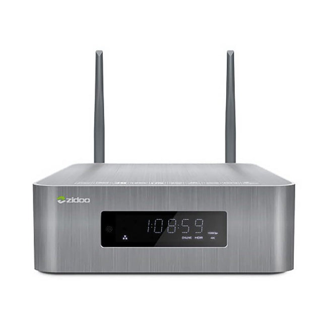 Zidoo® Mini PC Android X10 4K / 3D-ga, 2 GB muutmälu, 16 GB Bluetooth 4.0, integreeritud funktsioonid, HDMI-sisend, OpenWrt