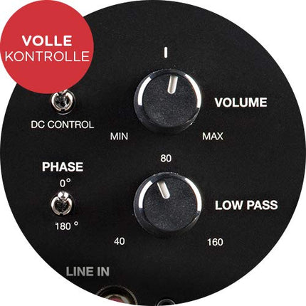 Polk Audio HTS 10 aktiivsubwoofer kodukino helisüsteemidele ja muusikale, 10" bassikast, 200 vatti, must