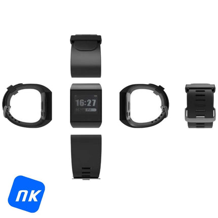 NL nutikell – NK-SW3138-INK – 2,3 cm OLED-ekraan, 23 x 128 resolutsioon, sisseehitatud mälu, Bluetooth 4.0, veekindel, ühildub iOS-i ja Androidiga.