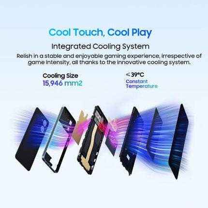Blackview Color 8 Smartphone Unlocked, 16GB+256GB, 6.75" FHD+ 90Hz, 50MP+8MP Camera, 6000mAh Battery, THREE Card Slots, Android 13 Mobile Phone, Smart-K Box Speaker, GPS Blue