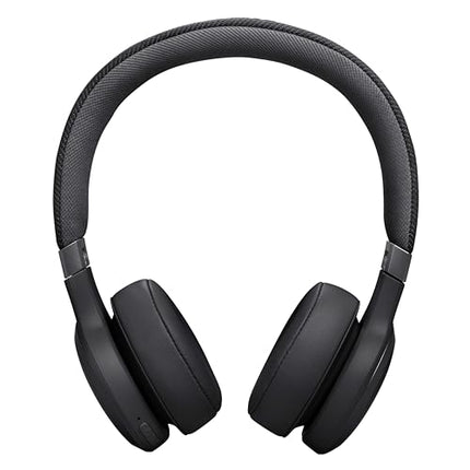JBL Live 670 NC – Bluetooth-kõrvaklapid adaptiivse mürasummutusega – Juhtmevabad kõrvaklapid JBL Signature Sound ja häälassistendiga – Pikaajaline muusikaelamus kuni 65 tundi – Mustas värvitoonis