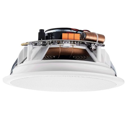 VEVOR 6,5-tolline Bluetooth-laekõlar, 150 W lae- ja seinakõlarisüsteem 8 Ω takistuse ja 89 dB tundlikkusega, kööki, elutuppa, magamistuppa või kaetud verandale, ühekordne