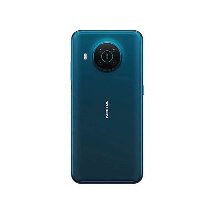 Nokia X20 5G nutitelefon, kahe SIM-kaardiga, 8 GB muutmälu, 128 GB ROM-mälu, 64 MP neljakaamera ZEISS-ilt, 6,67-tolline Full HD+ ekraan, turvaline Android 11 3-aastase tootjagarantii ja värskendustega, alumiiniumraam - Nordic Blue