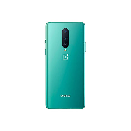 OnePlus 8 (5G) nutitelefon ilma lepinguta, 12 GB + 256 GB salvestusruumi, 6,55-tolline AMOLED 90Hz ekraan, 4300 mAh aku, kolmekordne kaamera, kahekordne SIM-kaart - roheline