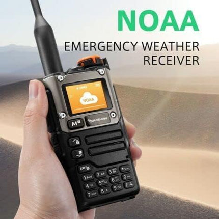 Quansheng UV-K5(8) VHF UHF kahesageduslik 5W kaasaskantav kahesuunaline raadiosaatja FM NOAA UV-K5 koos USB programmeerimiskaabliga
