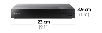 Sony BDP-S3700 Blu-ray mängija (Super WiFi, USB, ekraani peegeldamine) must