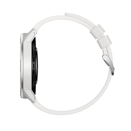 Xiaomi Watch S1 Active Smartwatch (1.43" AMOLED HD; 117 training modes; SpO2, heart rate &amp; sleep monitoring; Bluetooth; NFC; GPS, 5 ATM, up to 12 days battery life, Alexa) White, XM100023-99