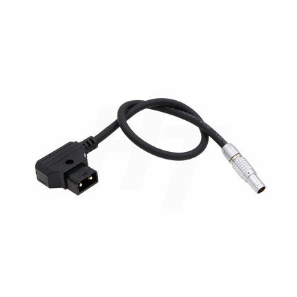 HangTon D-Tap P-Tap - 0B 2-pin isaspistik täisnurga toitekaabel Teradek Bolt Bondile, Transvideo SmallHD 703 monitorile, Zacuto pildiotsijale, Z CAM E2 F6 S6 kaamerale ja elektroonilisele pildiotsijale (sirge, 30 cm)