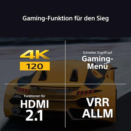 Sony BRAVIA 9 QLED (XR l Mini LED) 65-tolline 4K HDR Google'i nutiteler | Mängufunktsioonid, IMAX Enhanced, Dolby Vision Atmos, Chromecast, AirPlay, 120Hz K65XR90