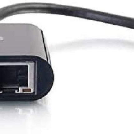 C2G USB-C to Ethernet Adapter with Power Delivery - Black - Network Adapter - USB-C - Gigabit Ethernet x 1 - Black
