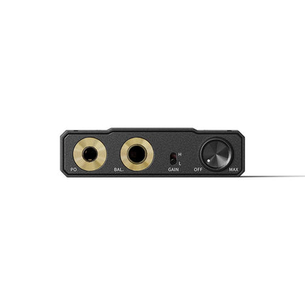 FiiO JadeAudio Q11 DAC kõrvaklapivõimendi DSD256 PCM 32bit/384bit nutitelefonidele/arvutitele 3.5mm 4.4mm väljundid, must