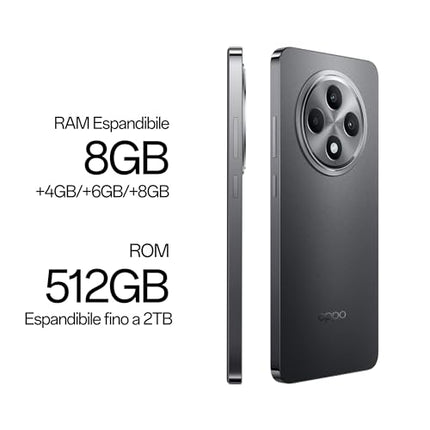 OPPO Reno12 F 5G 12+512GB, Android nutitelefon ilma lepinguta, mobiiltelefon, 120Hz 6.67" OLED ekraan, Dimensity 6300, 50MP tehisintellektiga põhikaamera, SUPERVOOC 45W, 5000mAh aku, IP64 kaitse, NFC, roheline