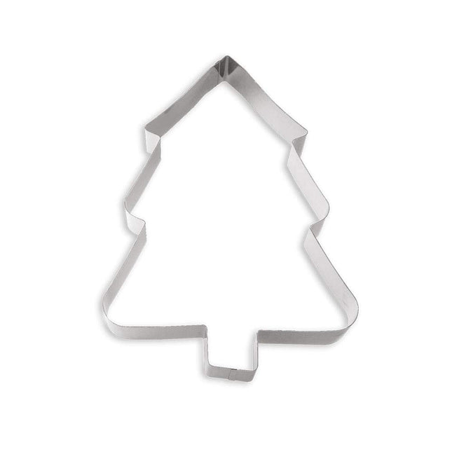 DECORA 0256103 Roostevabast terasest jõulukuusk 28CM, hõbedane/must