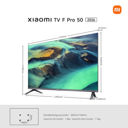 Xiaomi TV F Pro 50 2026
